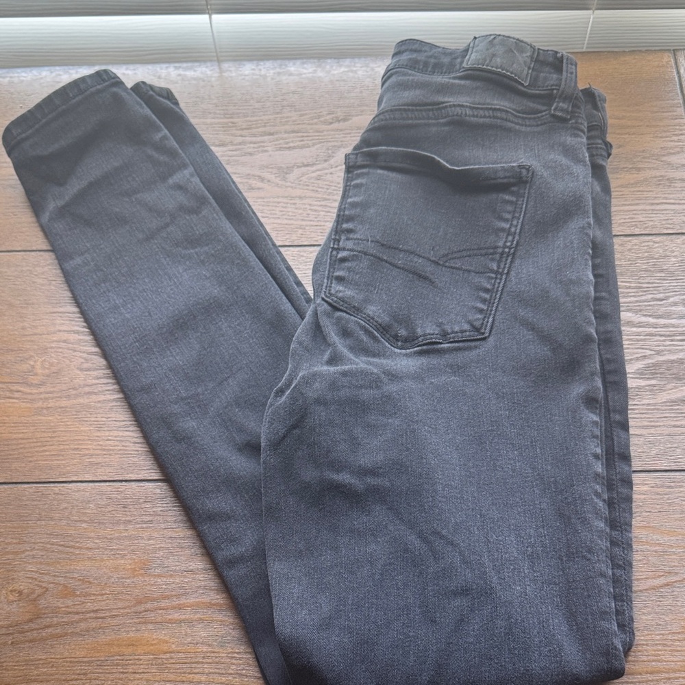 American Eagle Outfitters Black Stretch Denim